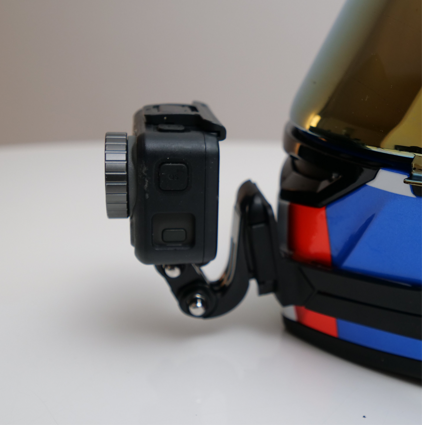 Motorrad Helmhalterung Kinnhalter für GoPro, DJI Osmo, Yi und Insta360