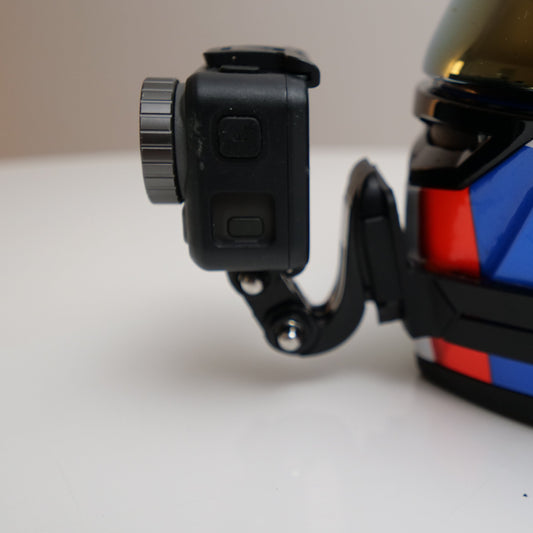 Motorrad Helmhalterung Kinnhalter für GoPro, DJI Osmo, Yi und Insta360