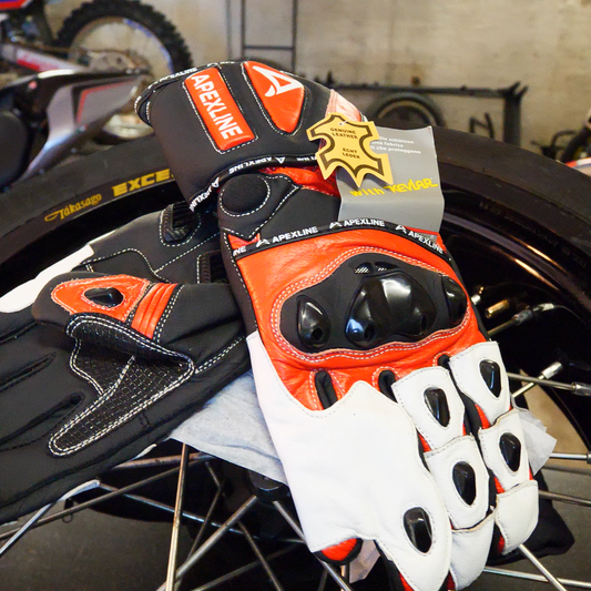 Apexline Handschuhe Motorrad Racer Pro Rennstrecke 