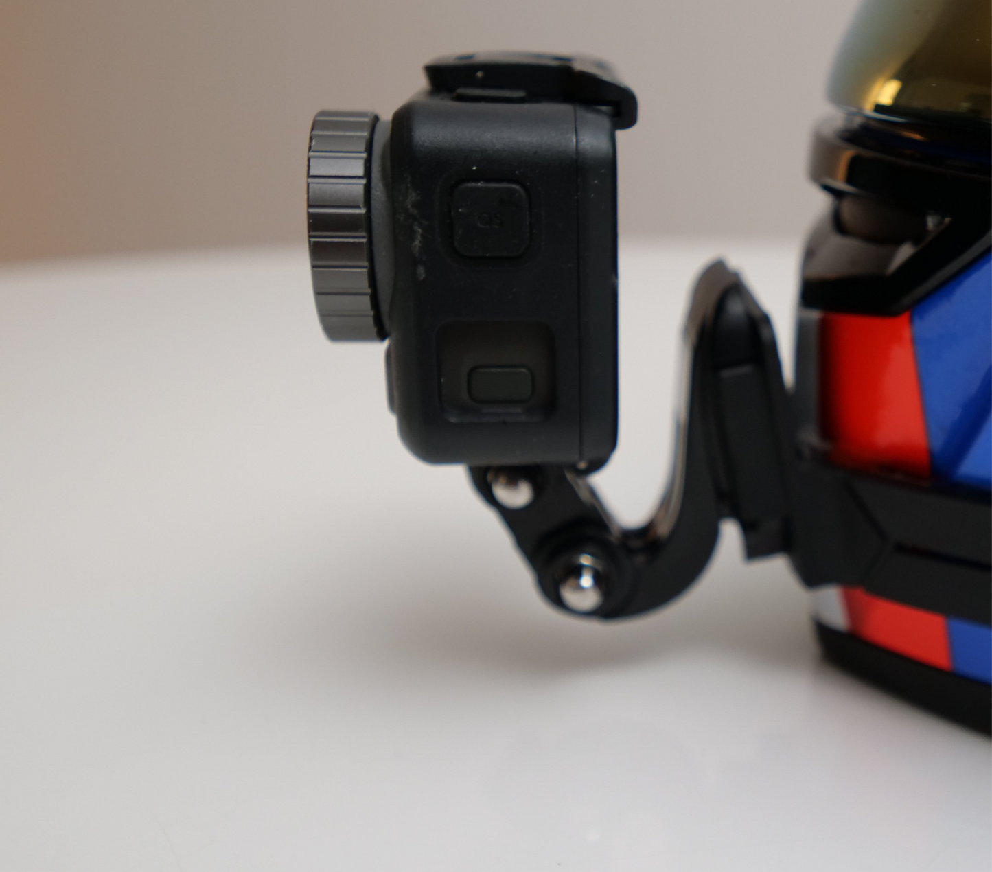 Motorrad Helmhalterung Kinnhalter für GoPro, DJI Osmo, Yi und Insta360