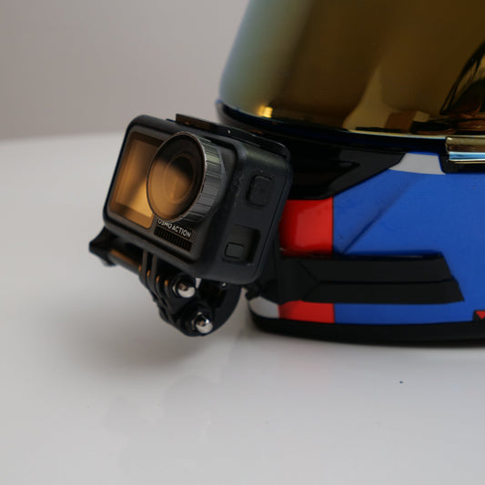 Motorrad Helmhalterung Kinnhalter für GoPro, DJI Osmo, Yi und Insta360